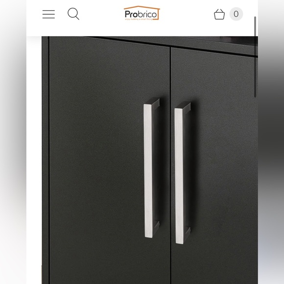 Square Cabinet Handles - Brushed Nickle - 10PCS - Picture 6 of 11